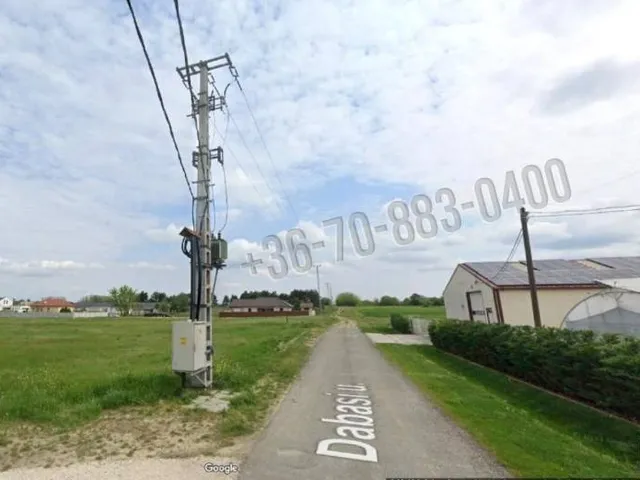 Eladó telek Dabas 1215 nm
