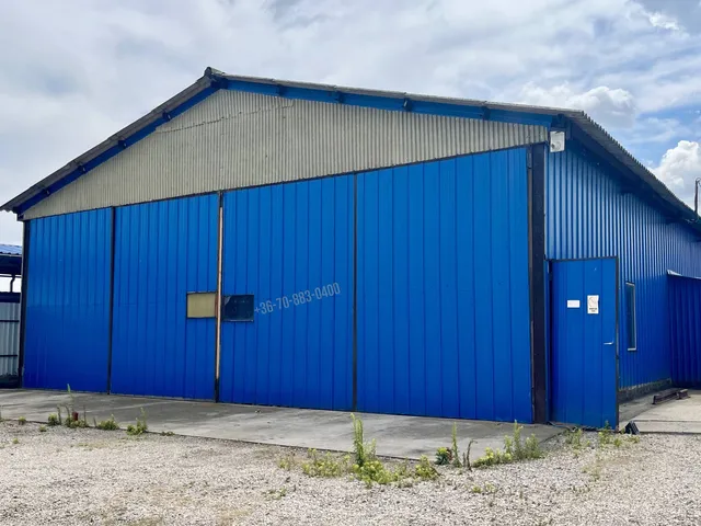 Eladó kereskedelmi és ipari ingatlan Örkény 320 nm