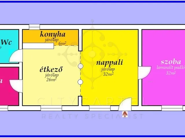 Eladó ház Dunaföldvár 124 nm