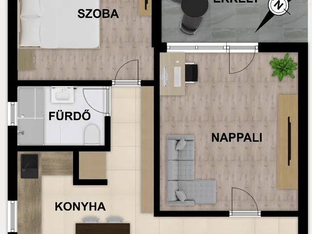 Eladó lakás Budapest XIV. kerület, Alsórákos 58 nm