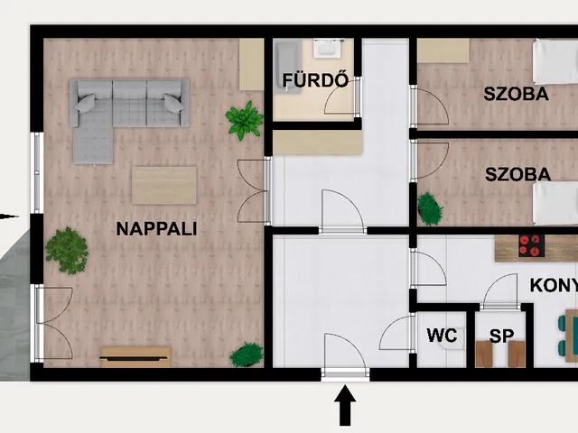 Eladó lakás Budapest XIII. kerület, Újlipótváros 77 nm
