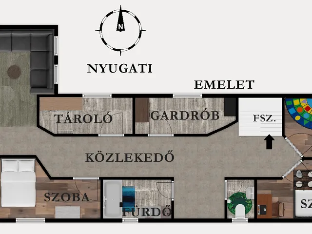 Eladó ház Budapest XVII. kerület, Rákoscsaba 280 nm