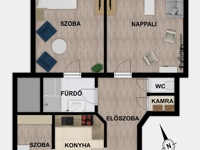 Eladó lakás Budapest XIII. kerület, Újlipótváros 97 nm