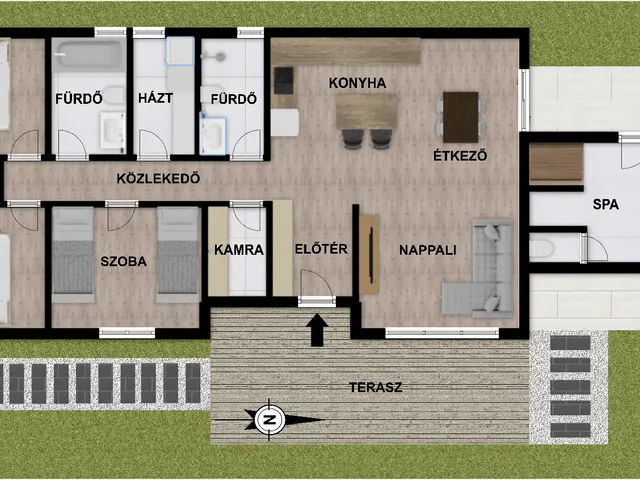 Eladó ház Balatonkenese, Óvoda 151 nm