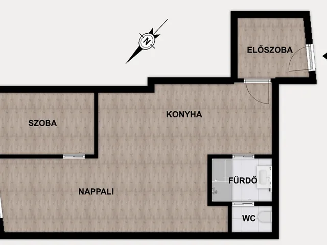 Eladó lakás Budapest VI. kerület, Rózsa utca 48 nm