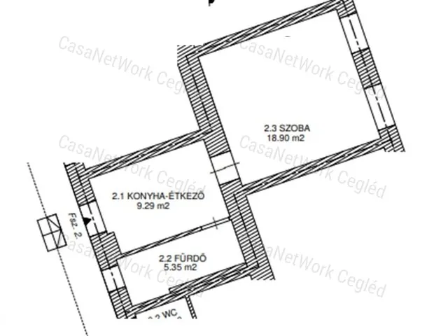 Eladó lakás Szolnok 34 nm