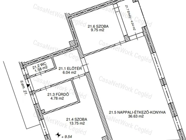 Eladó lakás Szolnok 73 nm