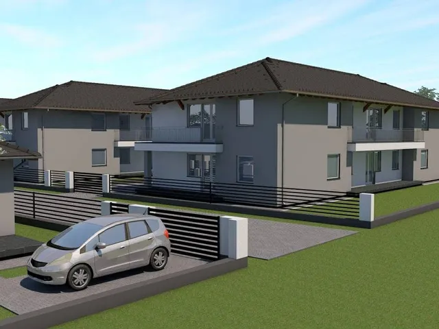 Eladó új építésű lakópark Újszász 62 nm