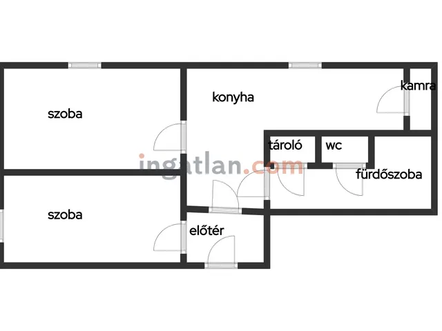 Eladó lakás Debrecen, Nagyerdőalja, Kemény Zsigmond utca 55 nm