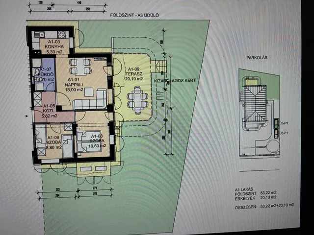 Eladó lakás Siófok, Baross Gábor utca 53 nm