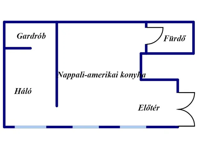 Eladó lakás Budapest VII. kerület 41 nm