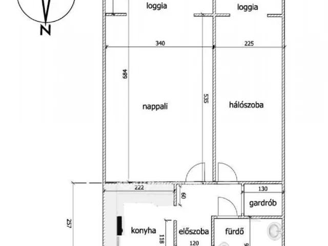 Eladó lakás Budapest XIV. kerület, Alsórákos 55 nm