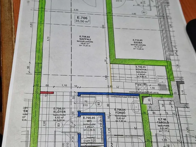 Eladó lakás Budapest IX. kerület, Rehabilitációs terület IX. ker. 36 nm