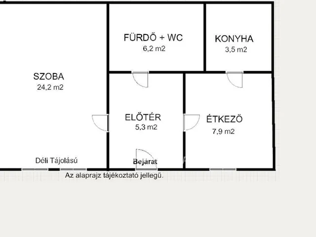 Eladó lakás Budapest VIII. kerület, Józsefváros 47 nm