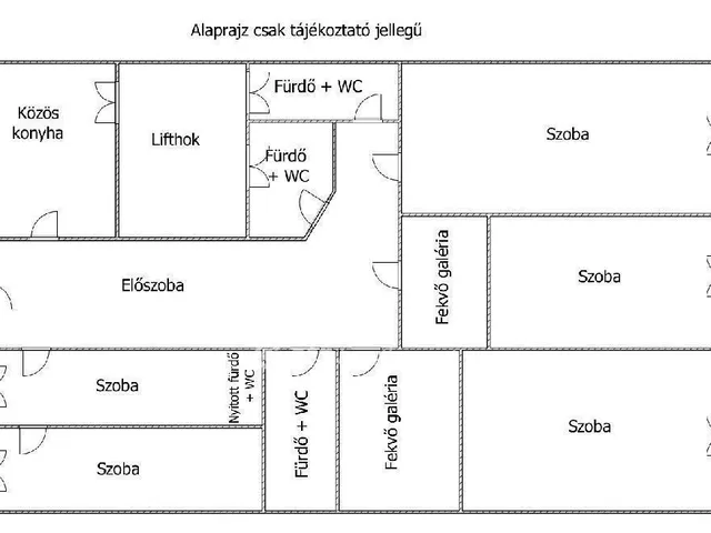 Eladó lakás Budapest VIII. kerület, Józsefváros 83 nm