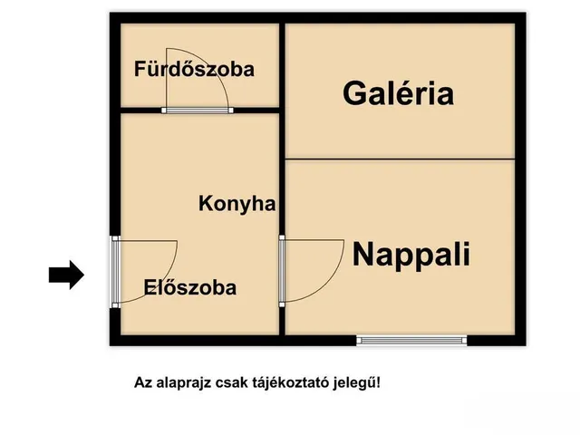 Eladó lakás Budapest VI. kerület, Nagykörúton kívüli terület 30 nm