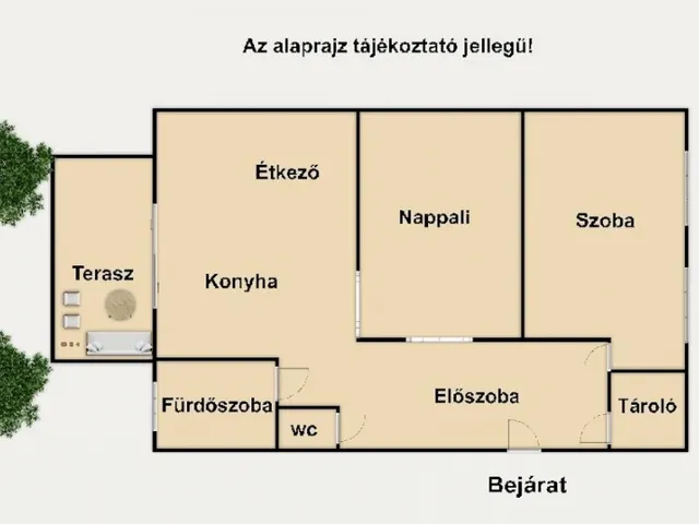 Eladó lakás Budapest XX. kerület, Kossuthfalva 52 nm