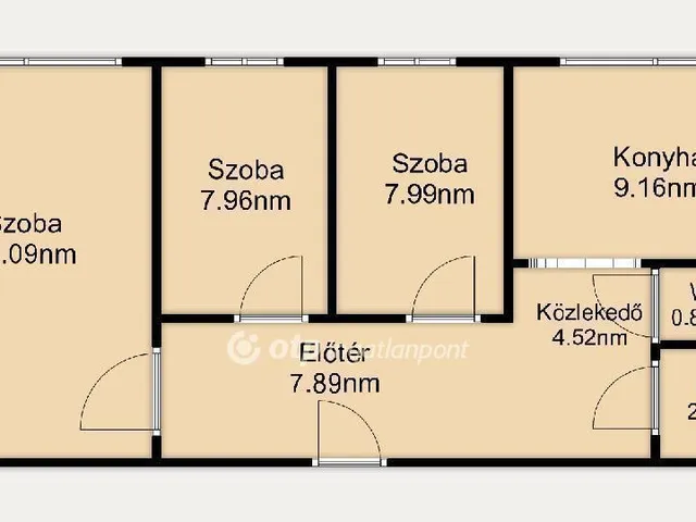 Eladó lakás Budapest XIX. kerület, Kispest lakótelep 59 nm