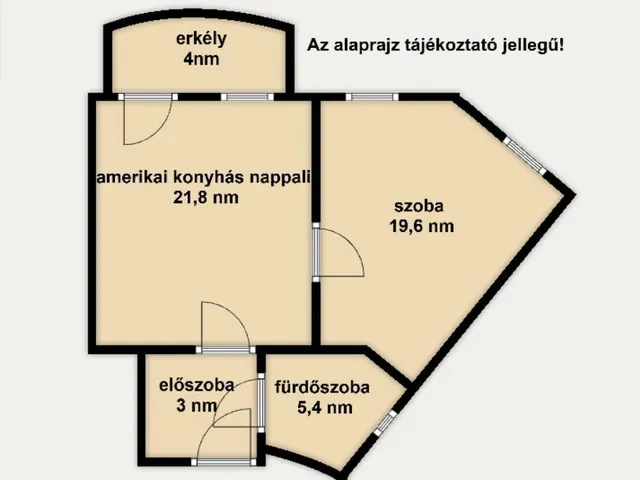 Eladó lakás Budapest VIII. kerület, Józsefváros 52 nm