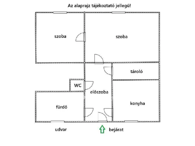 Eladó lakás Budapest IX. kerület 62 nm