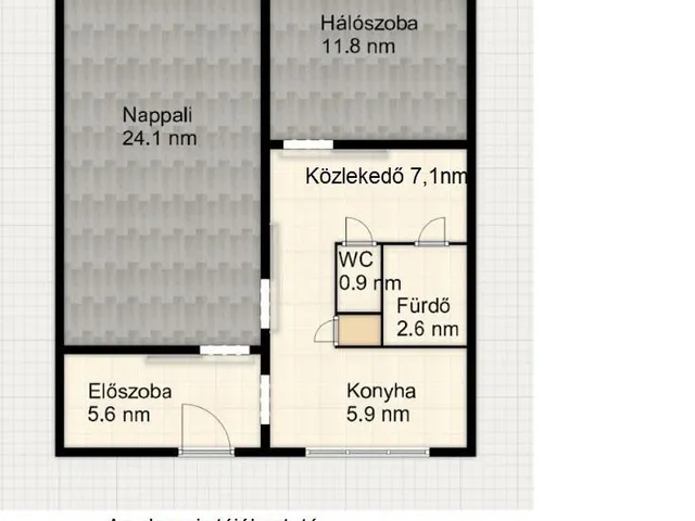 Eladó lakás Budapest XI. kerület, Kelenföld 58 nm