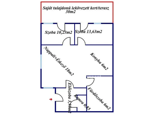 Eladó lakás Budapest IX. kerület 59 nm