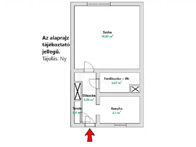 Eladó lakás Budapest X. kerület, Felsőrákos 34 nm