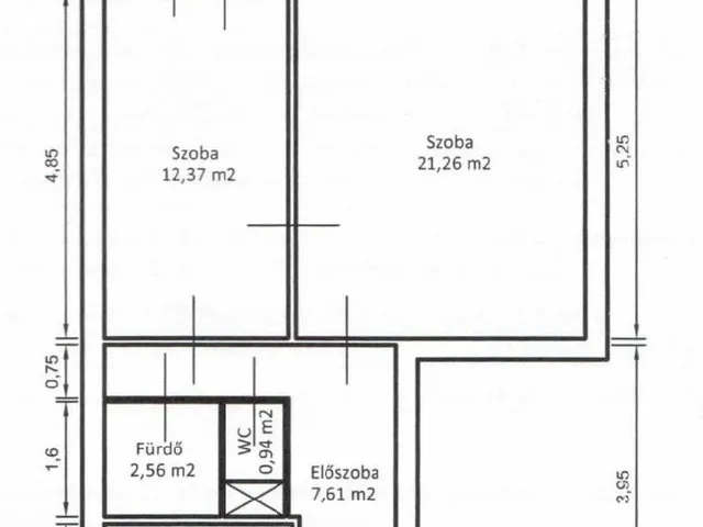 Eladó lakás Budapest X. kerület, Újhegy 50 nm