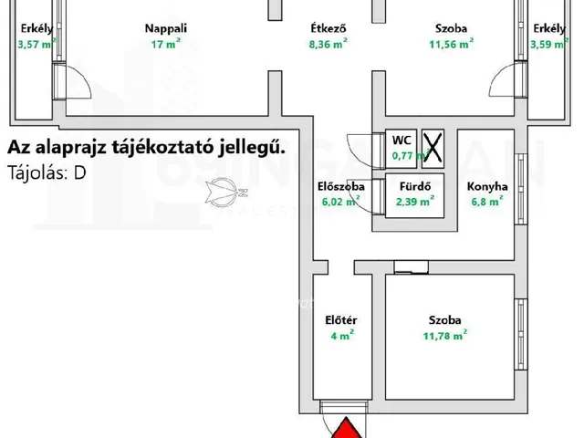 Eladó lakás Budapest XV. kerület, Újpalota 68 nm