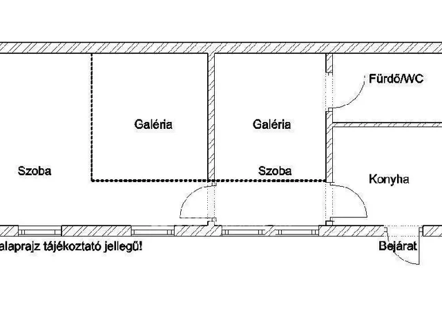 Eladó lakás Budapest VI. kerület, Nagykörúton kívüli terület 46 nm