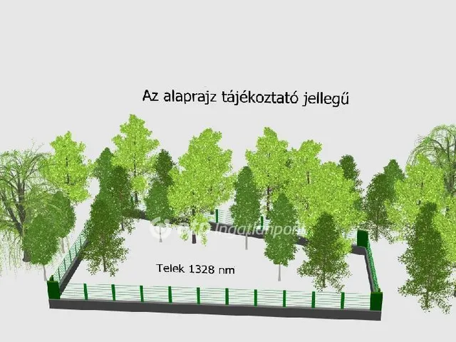 Eladó telek Budapest II. kerület, Máriaremete 1328 nm