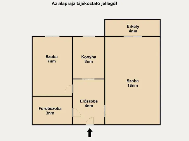 Eladó lakás Budapest IV. kerület, Újpest 35 nm