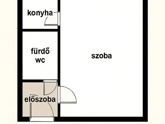 Eladó lakás Budapest XVII. kerület, Rákoskeresztúr 27 nm
