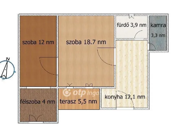 Eladó ház Budapest XXIII. kerület, Soroksár 54 nm