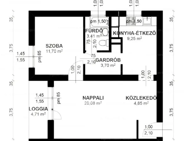 Eladó lakás Budapest XIV. kerület, Herminamező 57 nm