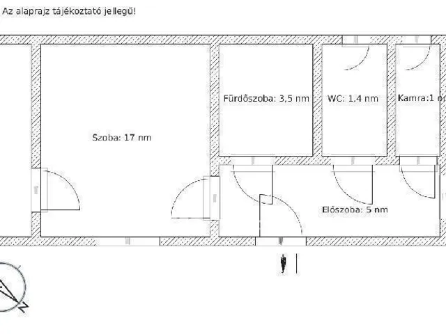 Eladó lakás Budapest VII. kerület 58 nm