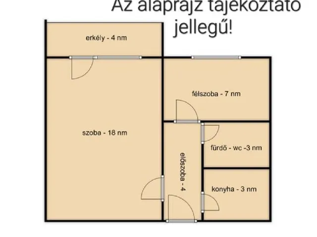 Eladó lakás Budapest XV. kerület, Újpalota 35 nm