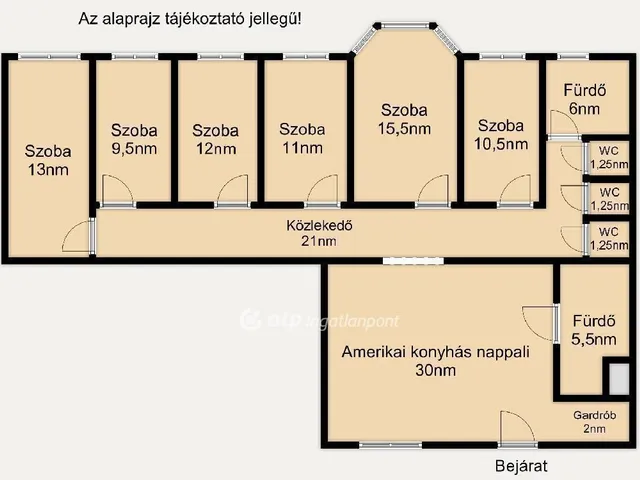 Eladó lakás Budapest VIII. kerület 136 nm