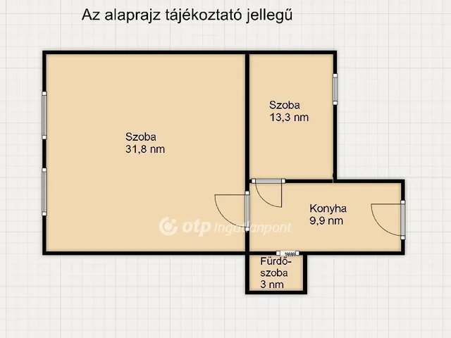 Eladó lakás Budapest VIII. kerület, Józsefváros 58 nm