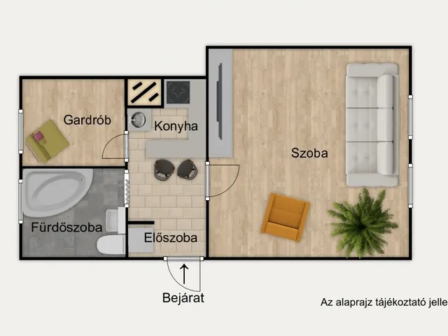 Eladó lakás Budapest XIII. kerület, Angyalföld 16 nm