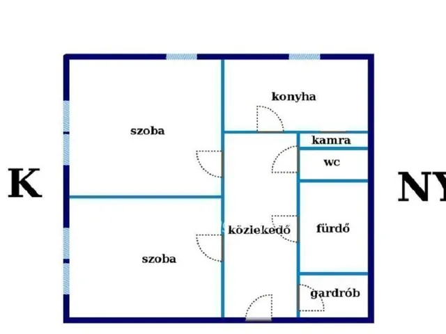 Eladó lakás Budapest XI. kerület, Kelenvölgy 52 nm