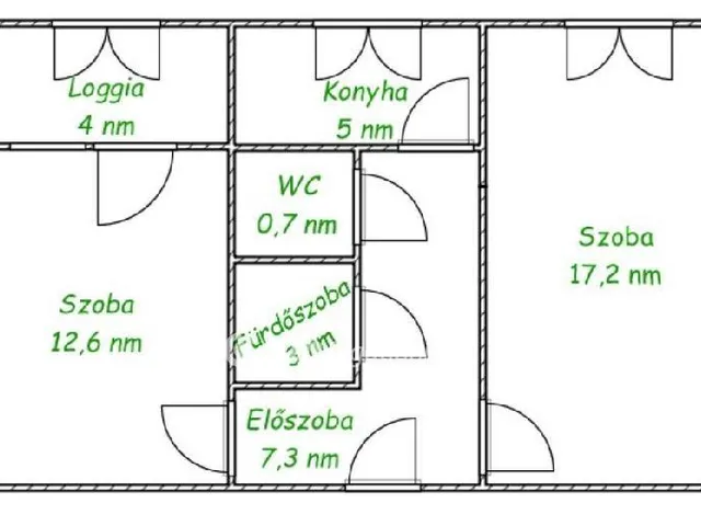 Eladó lakás Budapest XI. kerület, Kelenföld 48 nm