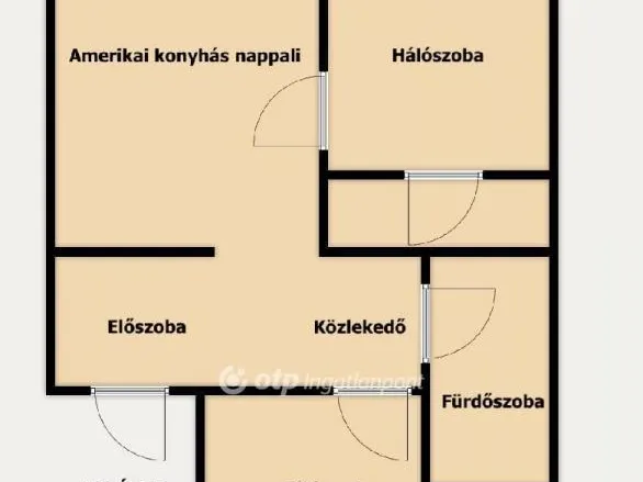 Eladó lakás Budapest VI. kerület, Nagykörúton belüli terület 80 nm