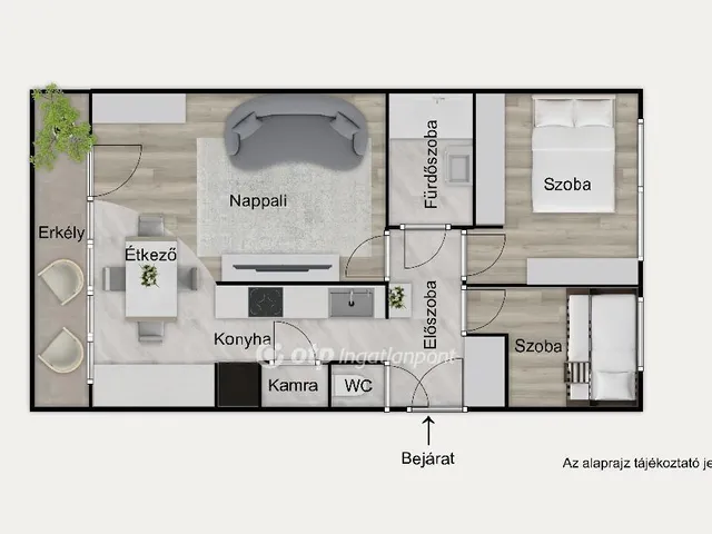 Eladó lakás Budapest XIV. kerület, Alsórákos 60 nm