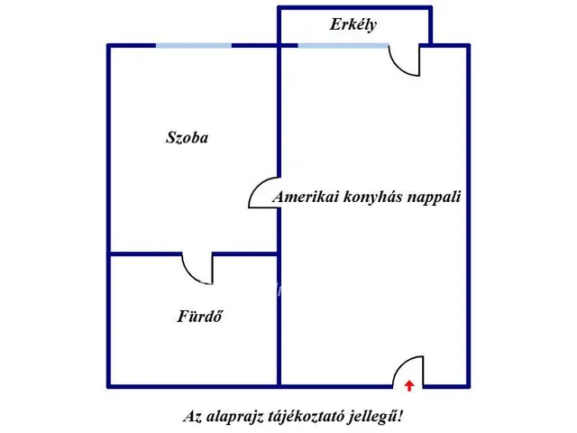Kiadó lakás Budapest VII. kerület 42 nm