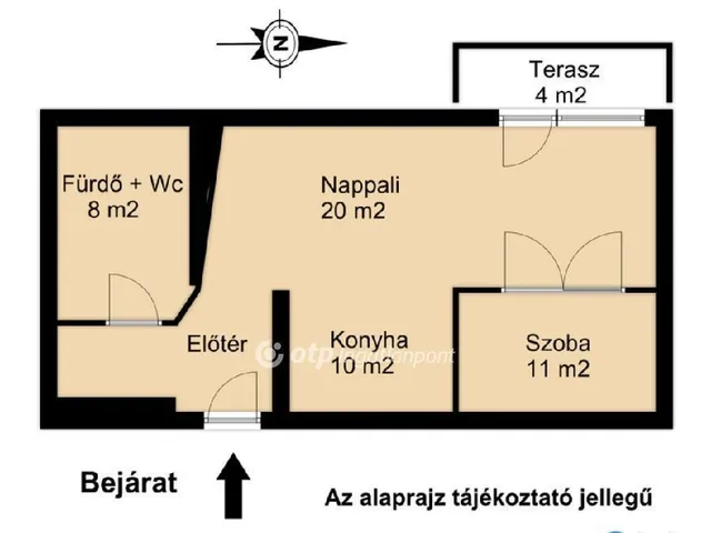 Eladó lakás Budapest VIII. kerület, Füvész kert 52 nm