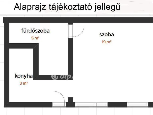 Eladó lakás Budapest VIII. kerület 27 nm