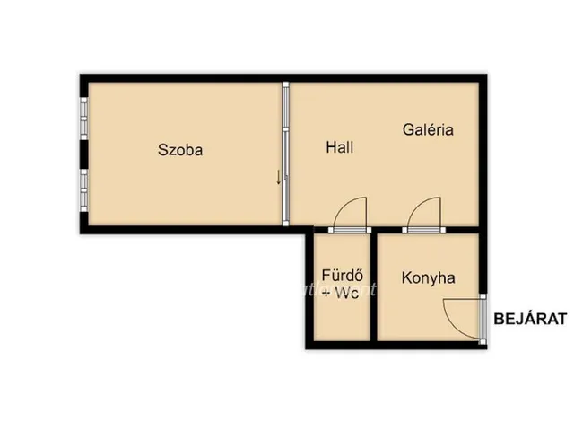 Eladó lakás Budapest VIII. kerület, Józsefváros 48 nm