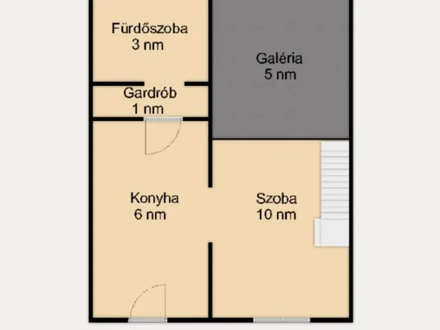 Eladó lakás Budapest VIII. kerület, Józsefváros 19 nm