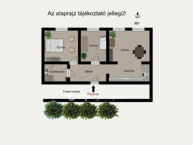 Eladó lakás Budapest XV. kerület, Pestújhely 64 nm